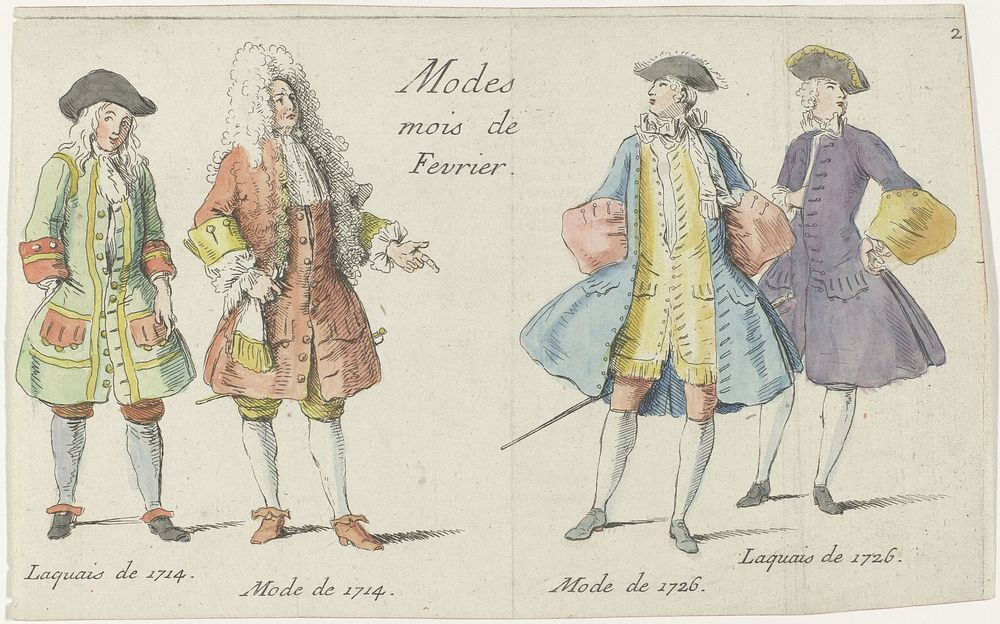 Modes Mois de Fevrier (1726) by anonymous