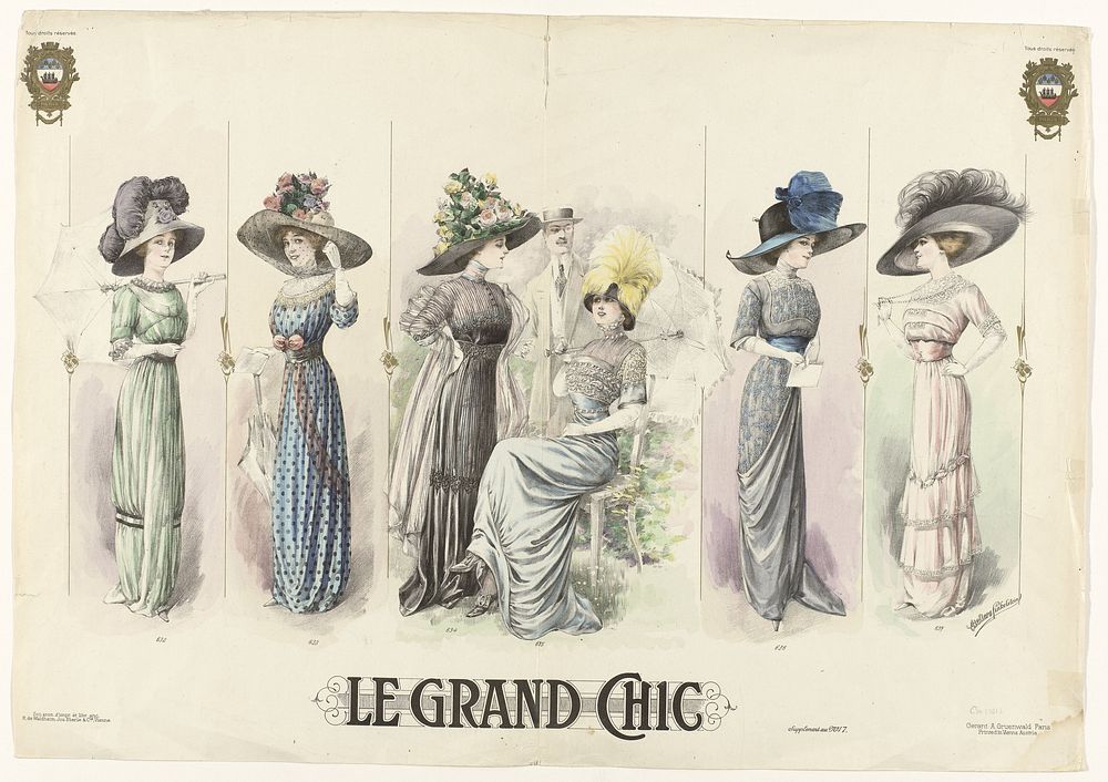 Le Grand Chic, ca. 1912, Supplement au No. 17 : Ateliers Finkelstein (c. 1912) by anonymous