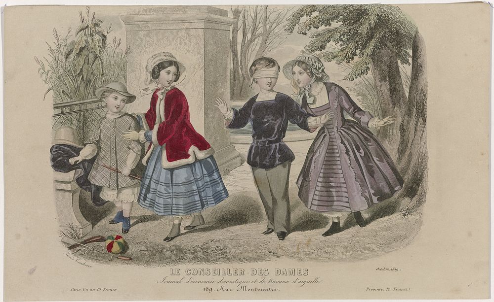 Le Conseiller des Dames, octobre 1849 : Journal d'économi (...) (1849) by Anaïs Colin Toudouze and anonymous
