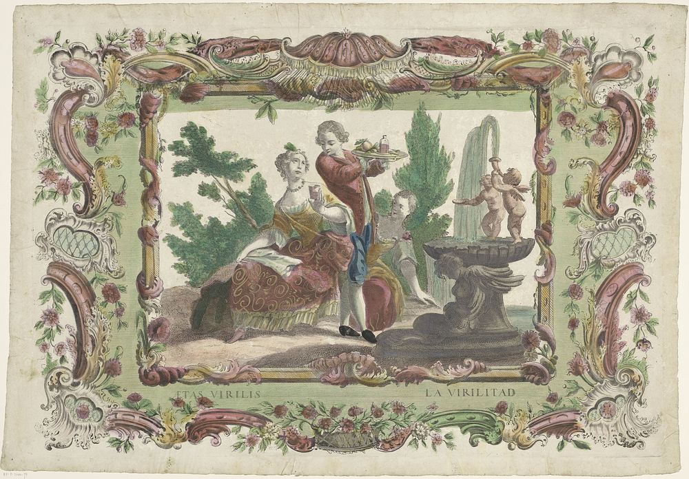 De volwassenheid (1700 - 1799) by Giovanni Volpato and familie Remondini