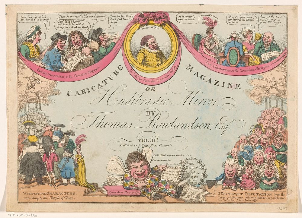 Karikaturale figuren (1807) by Charles Williams, George Moutard Woodward and Thomas Tegg