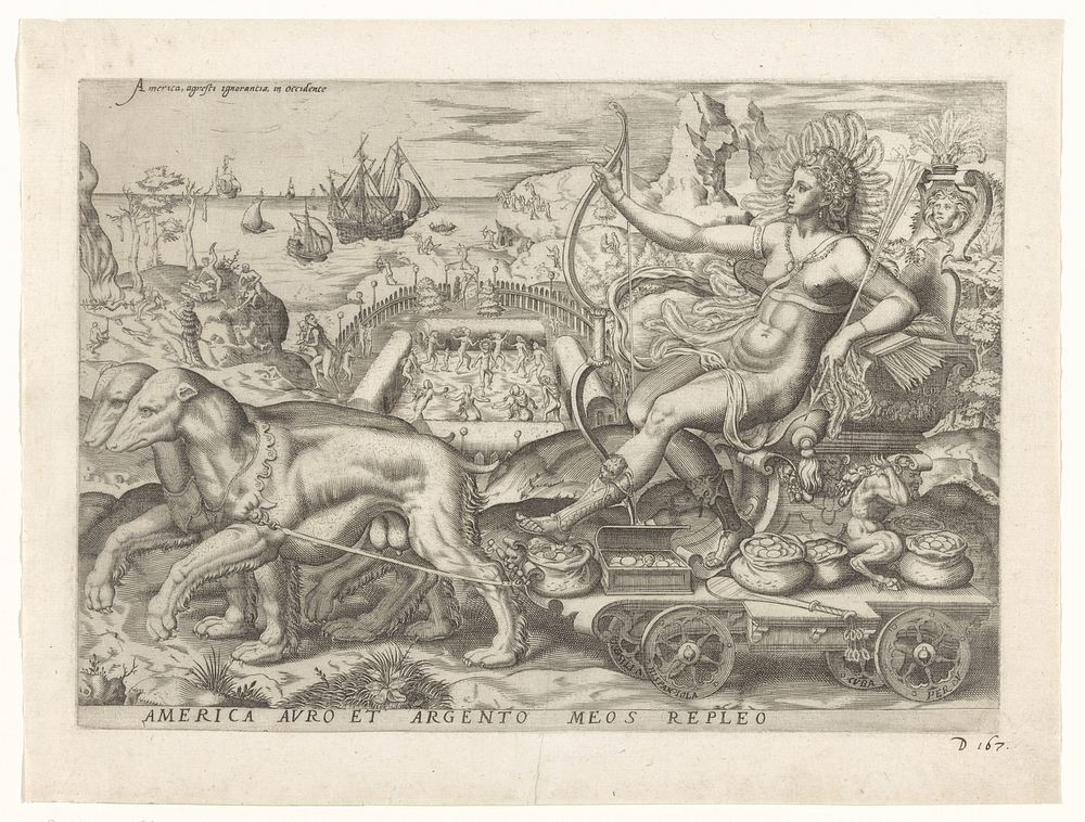 Amerika (c. 1570) by anonymous and Gerard van Groeningen