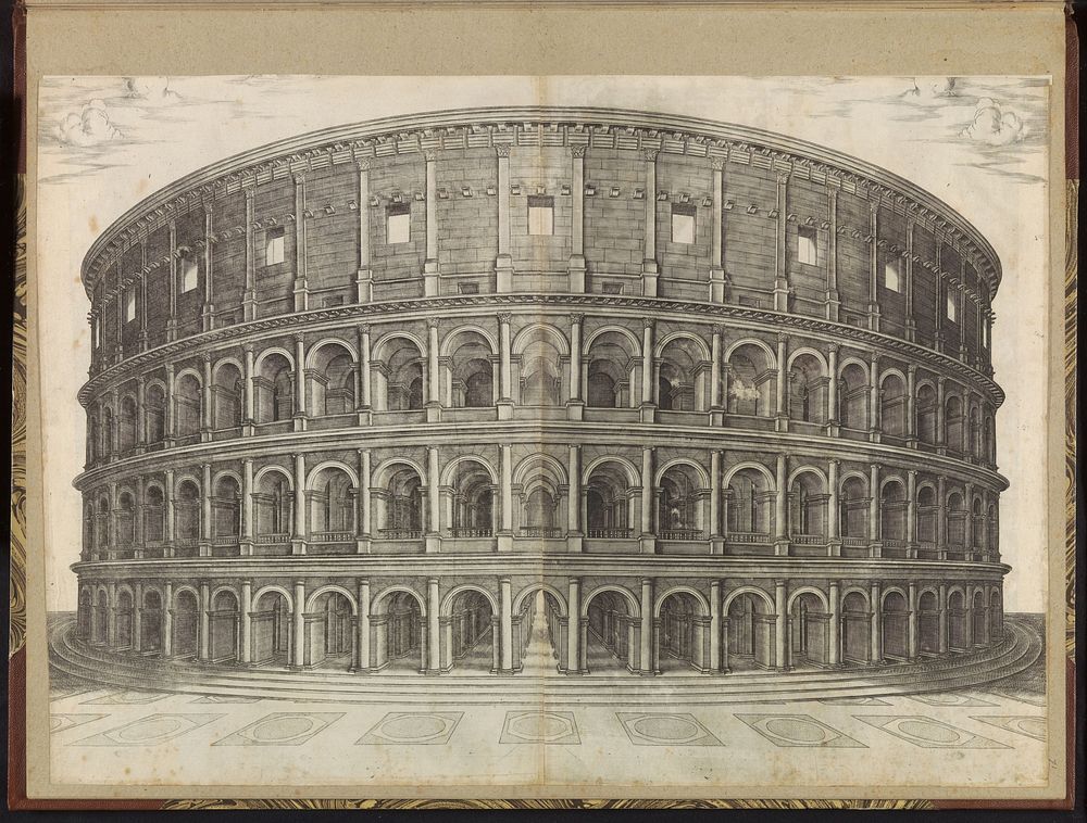 Colosseum te Rome (c. 1500 - c. 1599) by anonymous