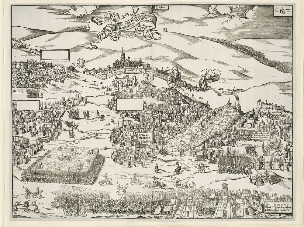 Beleg van Thérouanne, 1553 (1553) by Cornelis Anthonisz