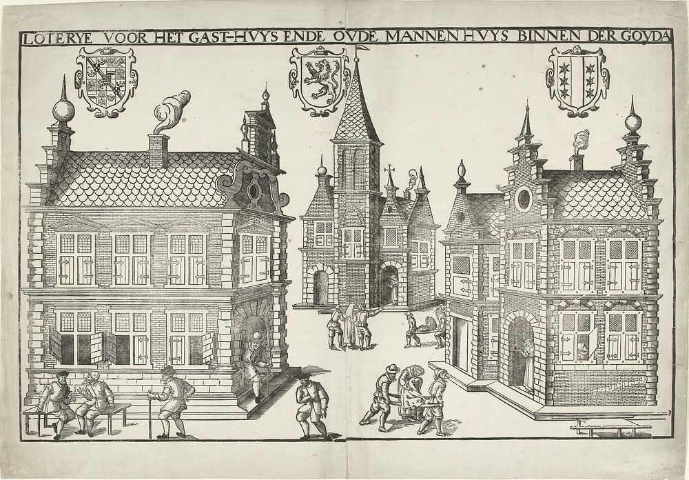 Loterij voor het Gasthuis en Oudemannenhuis te Gouda, 1609 (1700 - 1799) by anonymous