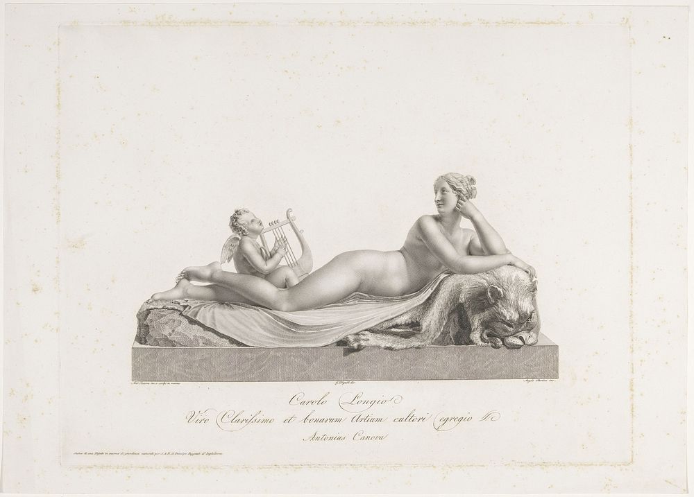 Naiade (1793 - 1838) by Angelo Bertini, Antonio Canova, Giovanni Tognolli, Antonio Canova and Carolo Longio