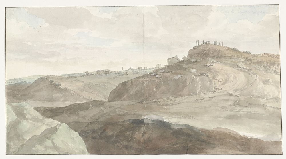 Klederdrachten van de stad Scilla (1778) by Louis Ducros