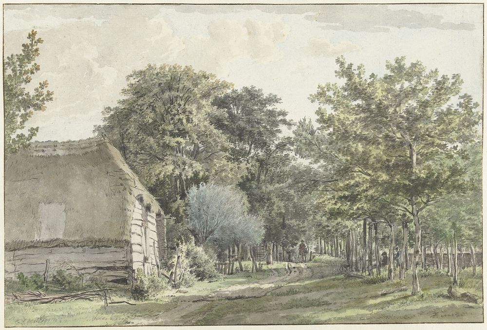 Path through the Village of Manen at Ede (1783) by Wybrand Hendriks