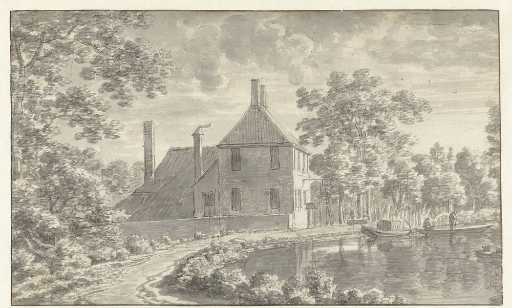 Gezicht bij Rotterdam (1625 - 1669) by Joris van der Haagen