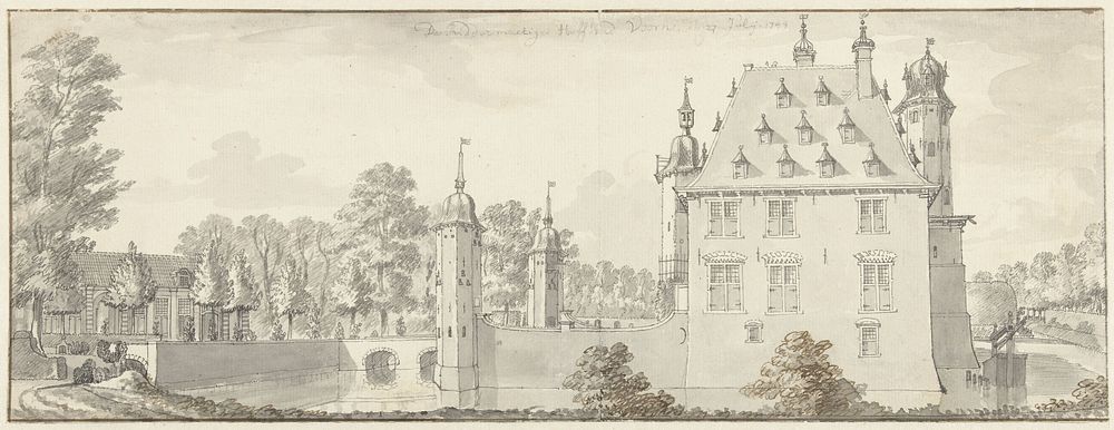 De Riddermaetige Hoffstad Voorn (1749) by Jan de Beijer