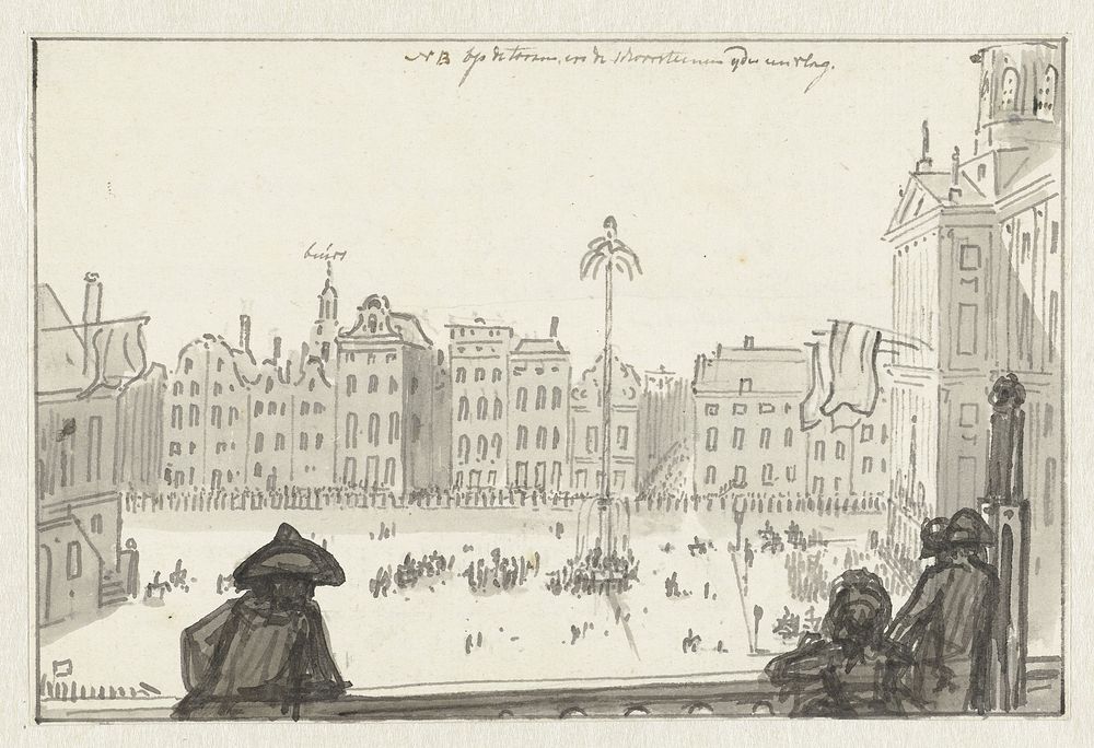 Het feest der Vestiging der Constitutie op 19 mei, 1798 (1798) by Jurriaan Andriessen
