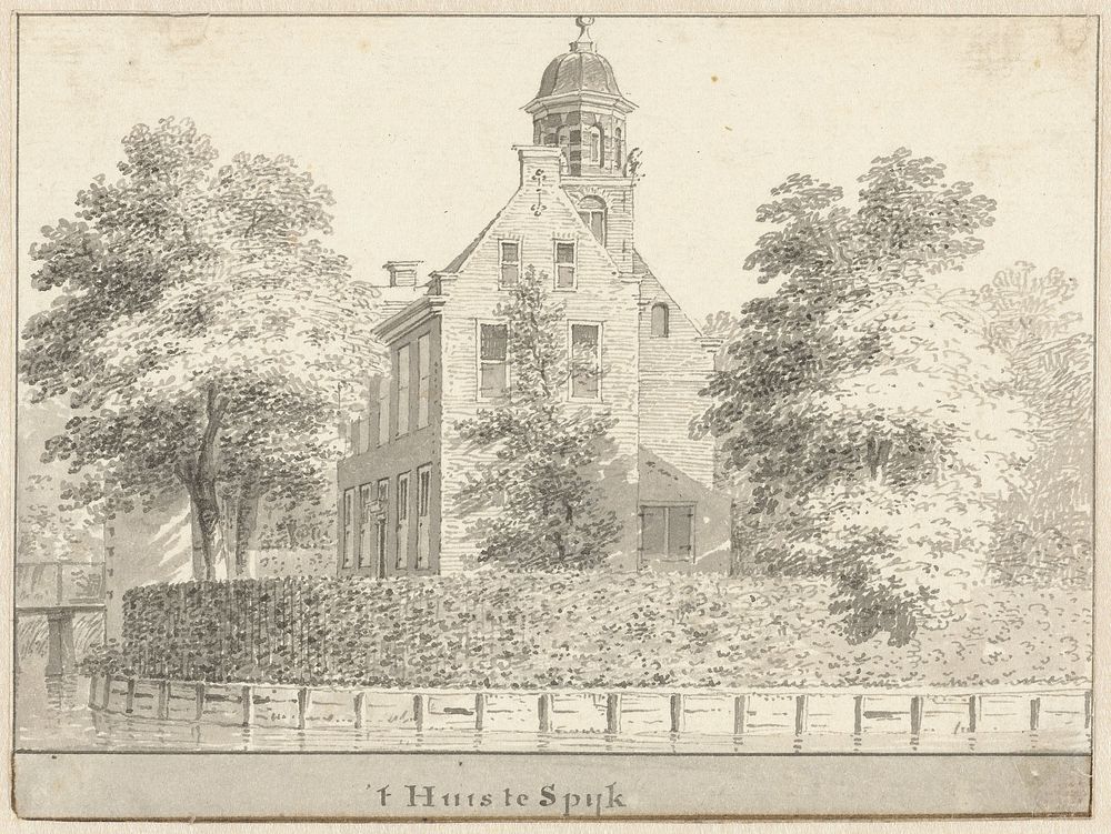 Het huis te Spijk (1701 - 1759) by Cornelis Pronk