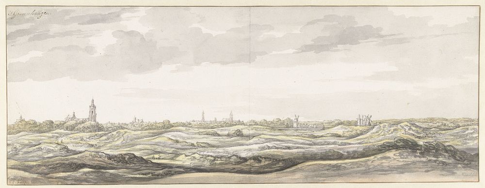 View of The Hague (1630 - 1691) by Aelbert Cuyp