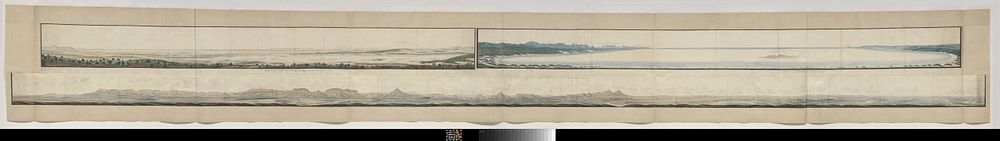 Panorama of Camdebo (c. 1777 - 1779) by Robert Jacob Gordon and Johannes Schumacher