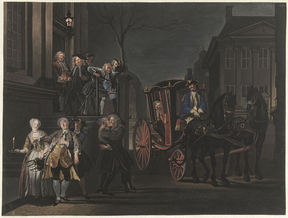 Those Who Could Walk Did; The Others Fell (1768) by Sara Troost and Cornelis Troost