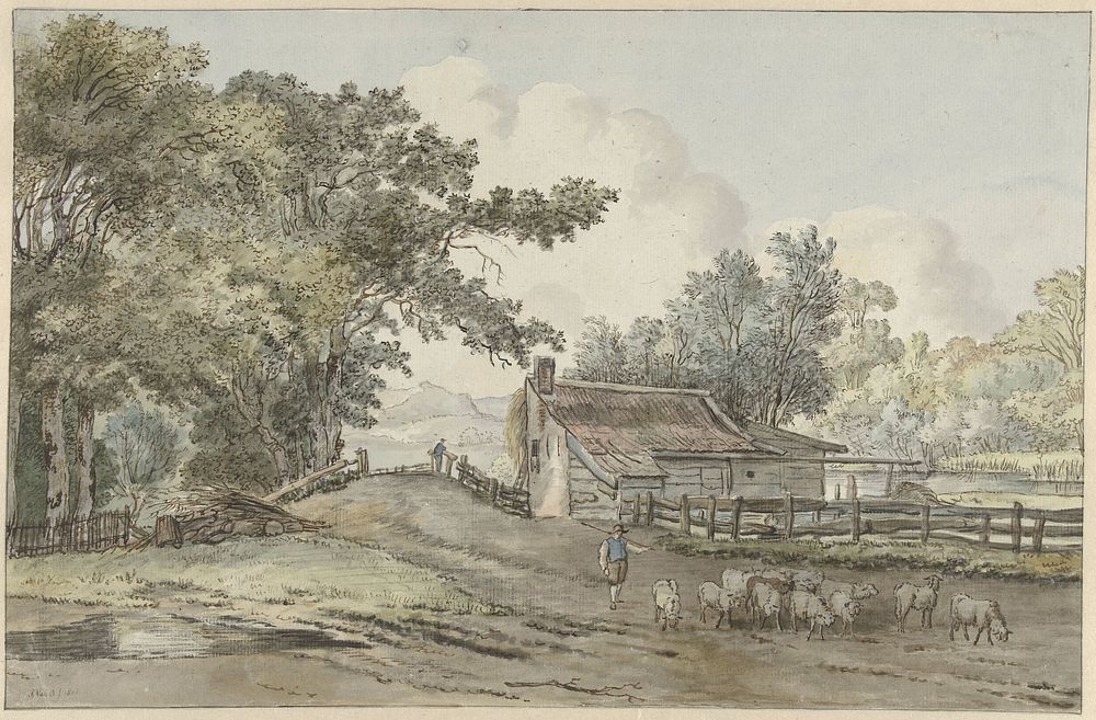 Elswoutshoek te Overveen (1801) by Pieter Gerardus van Os