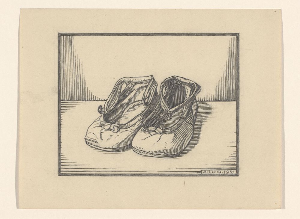 Paar schoenen (1921) by Julie de Graag