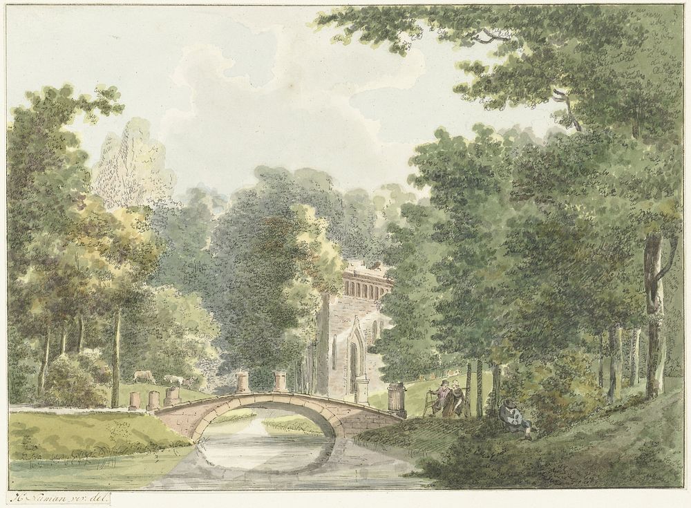 Het landgoed Velzerbeek bij Velsen (1754 - 1820) by Hermanus Numan