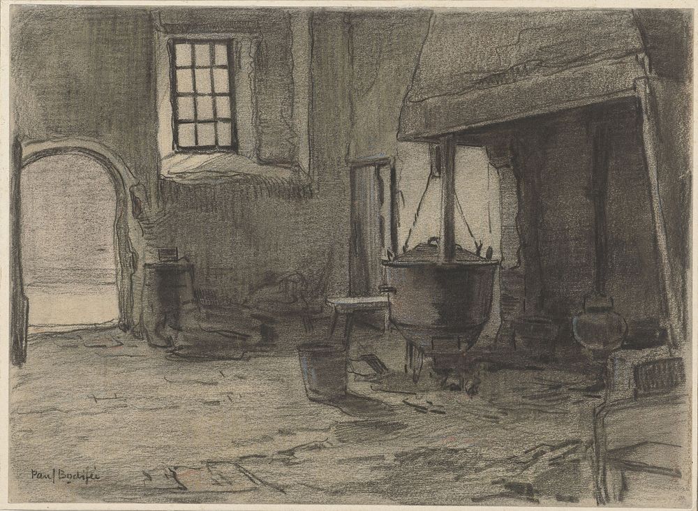 Schouw met ketels (1876 - 1931) by Paul Bodifée