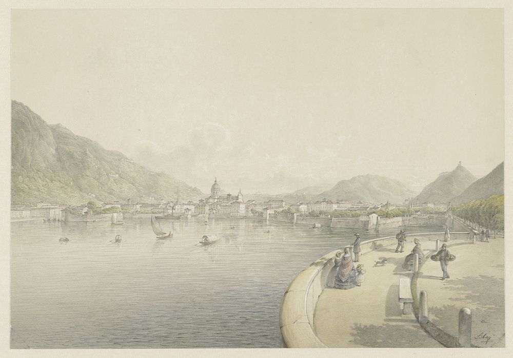 Como (1824 - 1888) by Karoly Lajos Libay