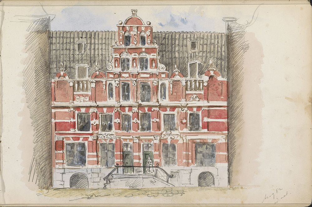 Huis Bartolotti aan de Herengracht 170-172 (1862) by Isaac Gosschalk and Joseph Henry Gosschalk