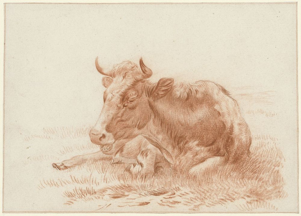 Liggend rund (1824 - 1859) by Pieter Jan Guise