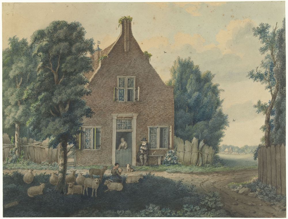 De herberg Holland op 't Smalst (1772 - 1844) by Cornelis Apostool
