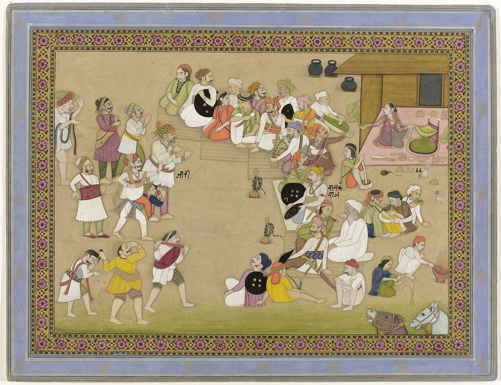 Het gebruik en de gevolgen van bhang (c. 1800 - c. 1825) by anonymous