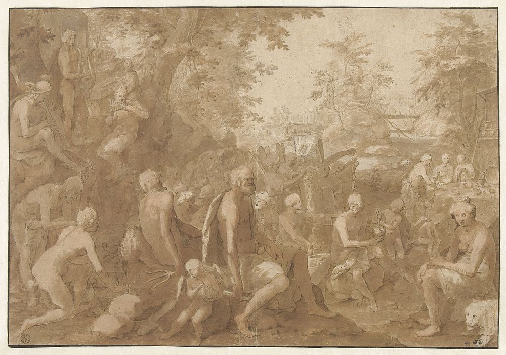 Banquet of the Gods (1623 - 1652) by Paulus Willemsz van Vianen and Paulus van Vianen II