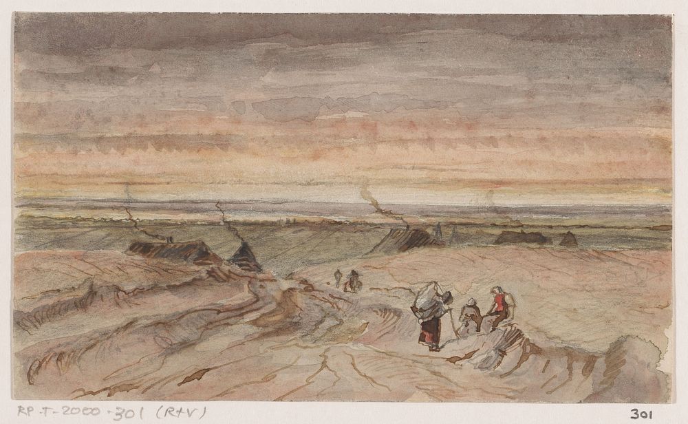 Heide-Schets (1840 - 1880) by Johannes Tavenraat
