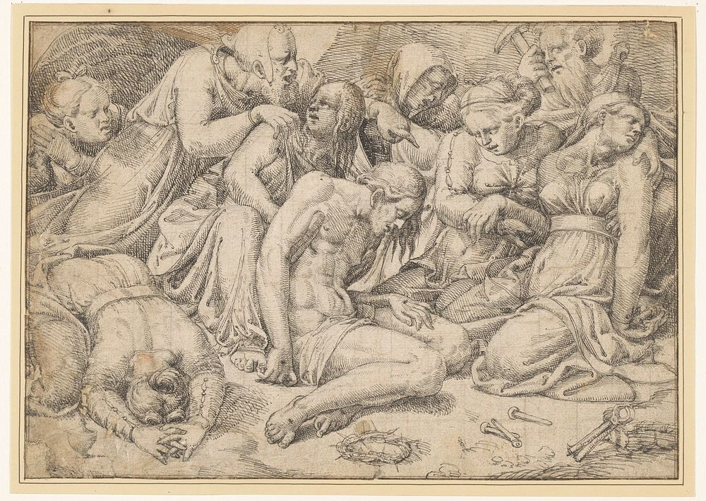 The Lamentation of Christ (c. 1532 - c. 1535) by Jan Cornelisz Vermeyen