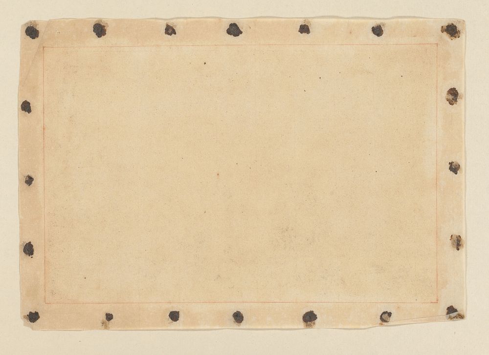 Model voor het aanbrengen van registergaten (1736 - 1798) by Cornelis Ploos van Amstel