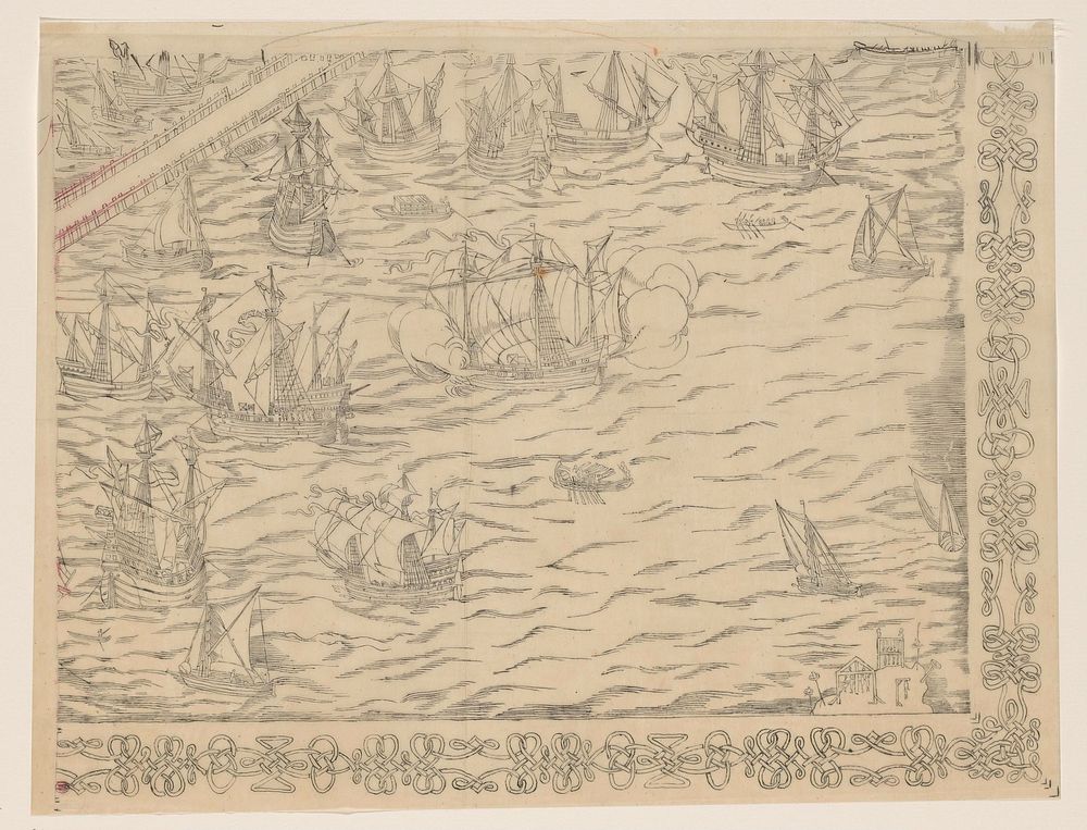 Twaalfde blad van een plattegrond van Amsterdam, overgetrokken op calqueerpapier (1700 - 1899) by anonymous and Cornelis…