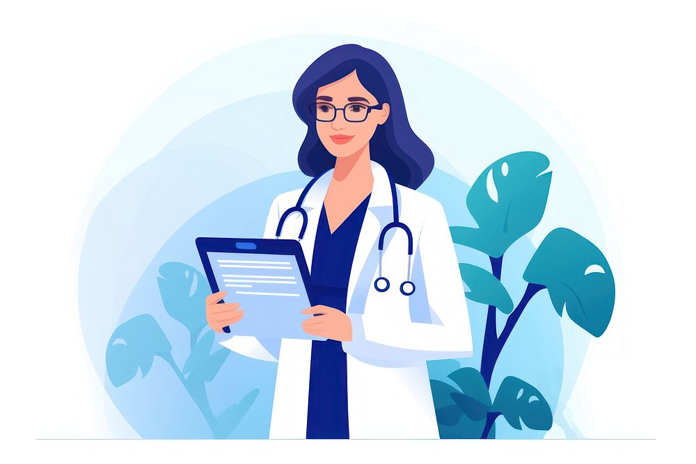 Healthcare doctor female adult. AI generated Image by rawpixel.