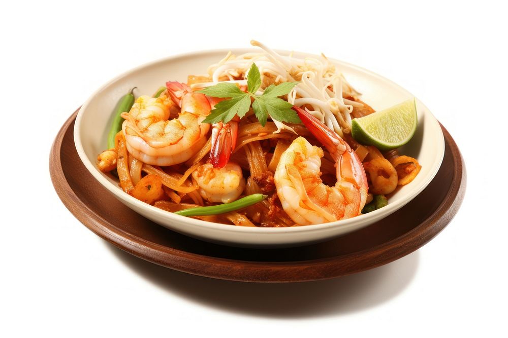Seafood seafood noodle shrimp. AI generated Image by rawpixel.