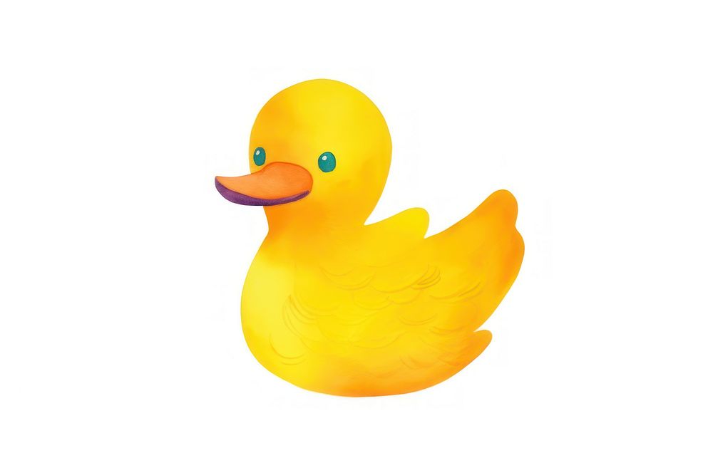 Ducky animal bird beak. AI generated Image by rawpixel.