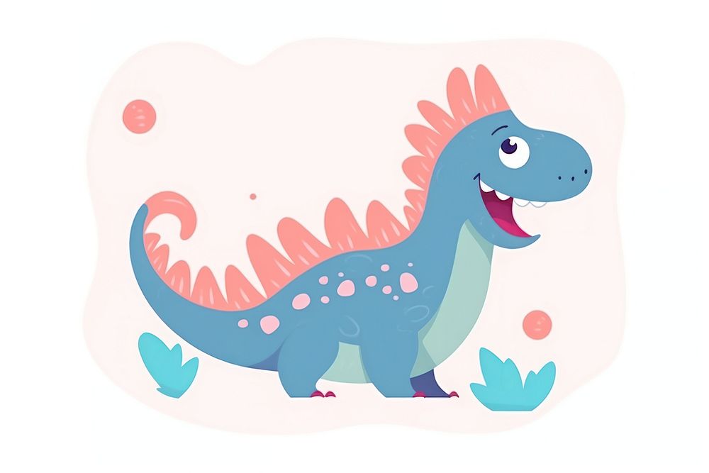 Dinosuar dinosaur animal representation. AI generated Image by rawpixel.