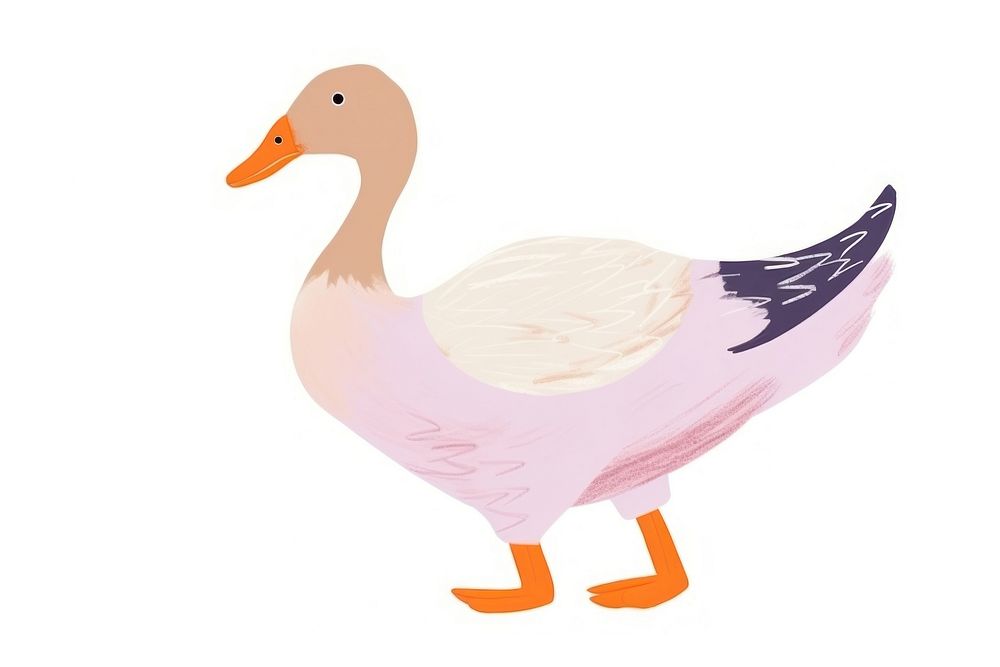 Goose animal bird duck. AI generated Image by rawpixel.