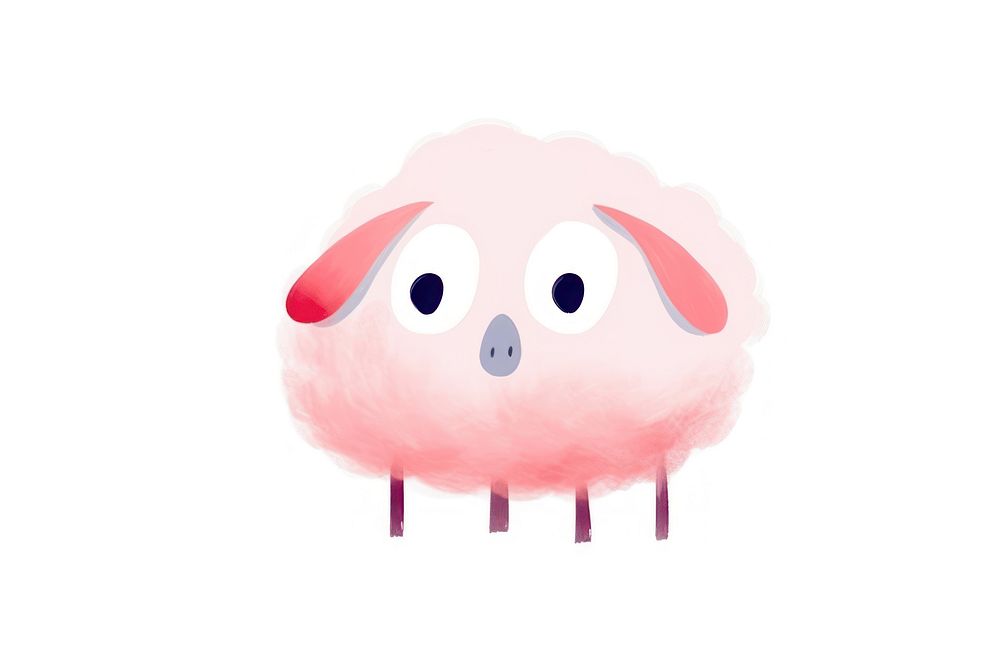 Lamb animal anthropomorphic creativity. AI generated Image by rawpixel.