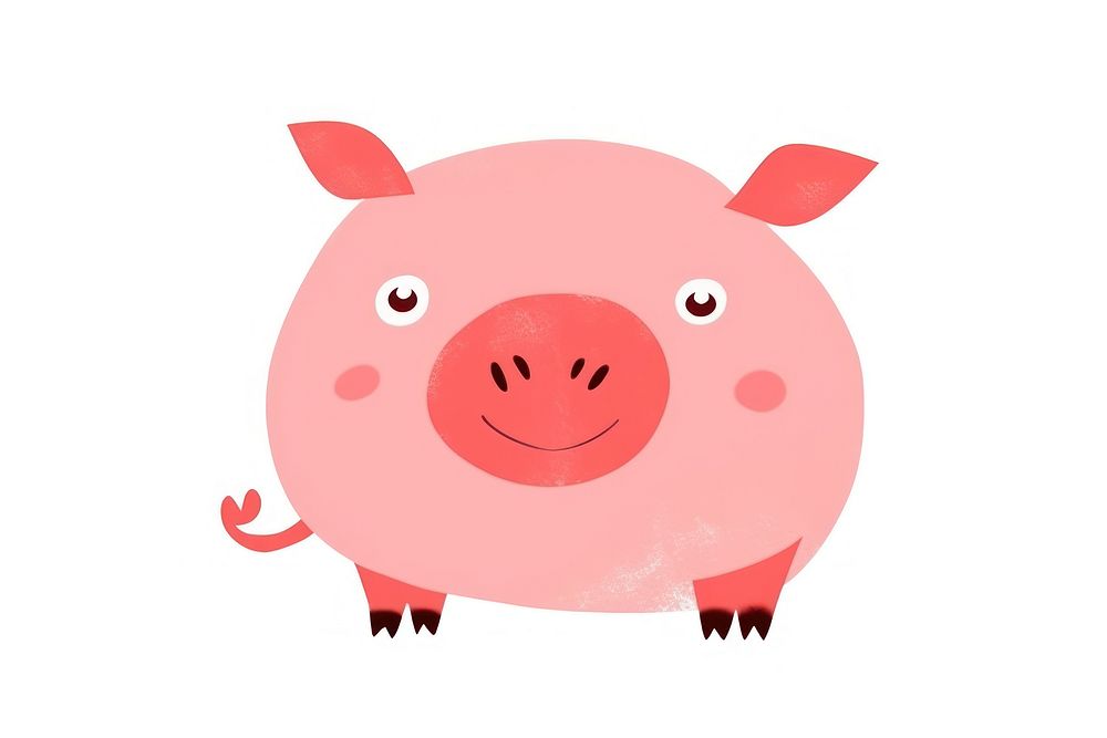 Pig animal mammal investment. AI generated Image by rawpixel.
