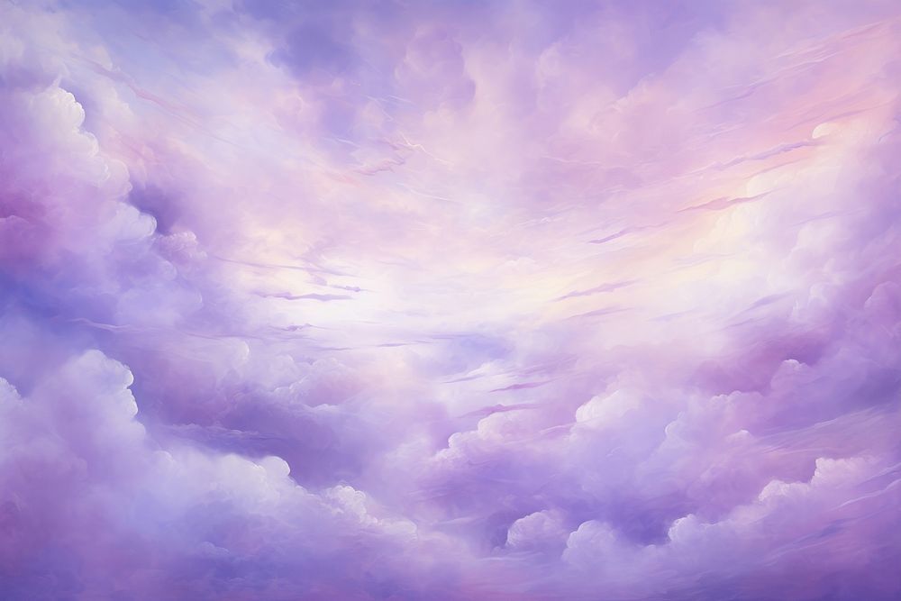Purple clouds in a sky backgrounds outdoors nature.