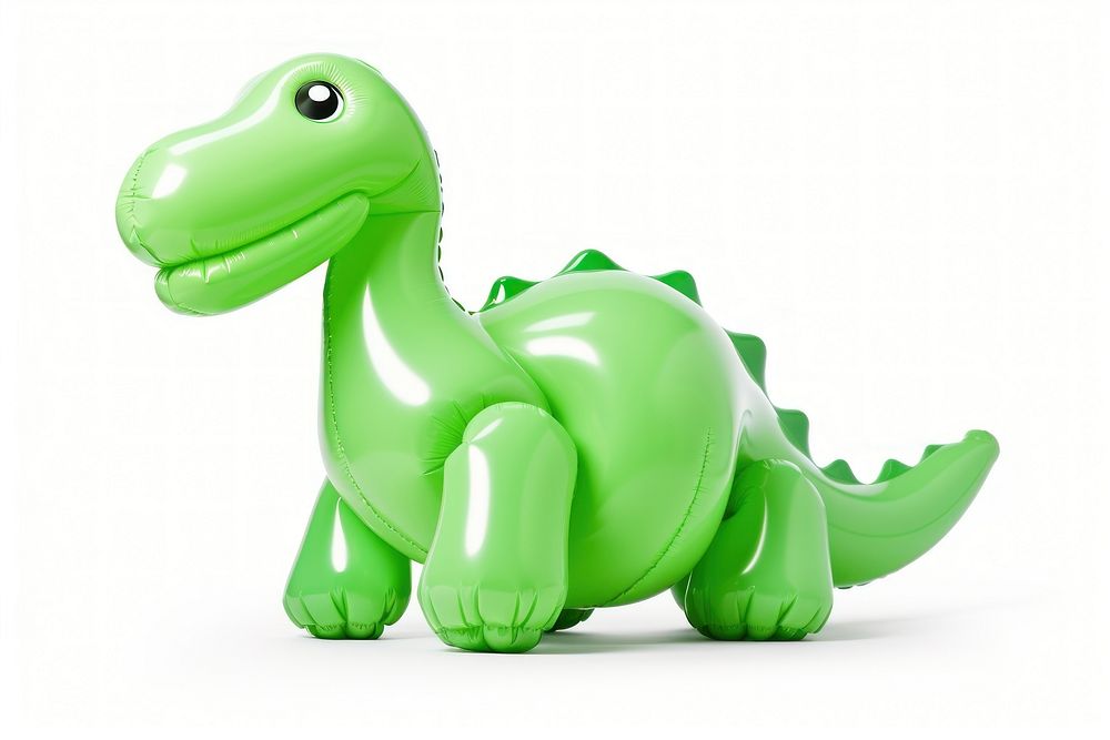 Cute green Dinosaur dinosaur reptile animal.