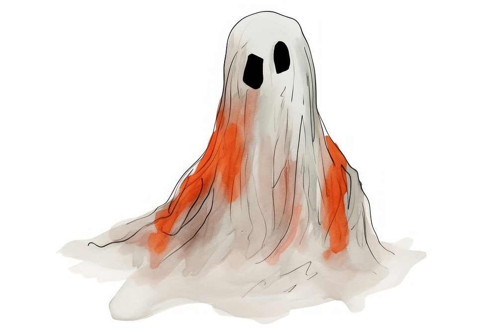Ghost sketch celebration creativity.