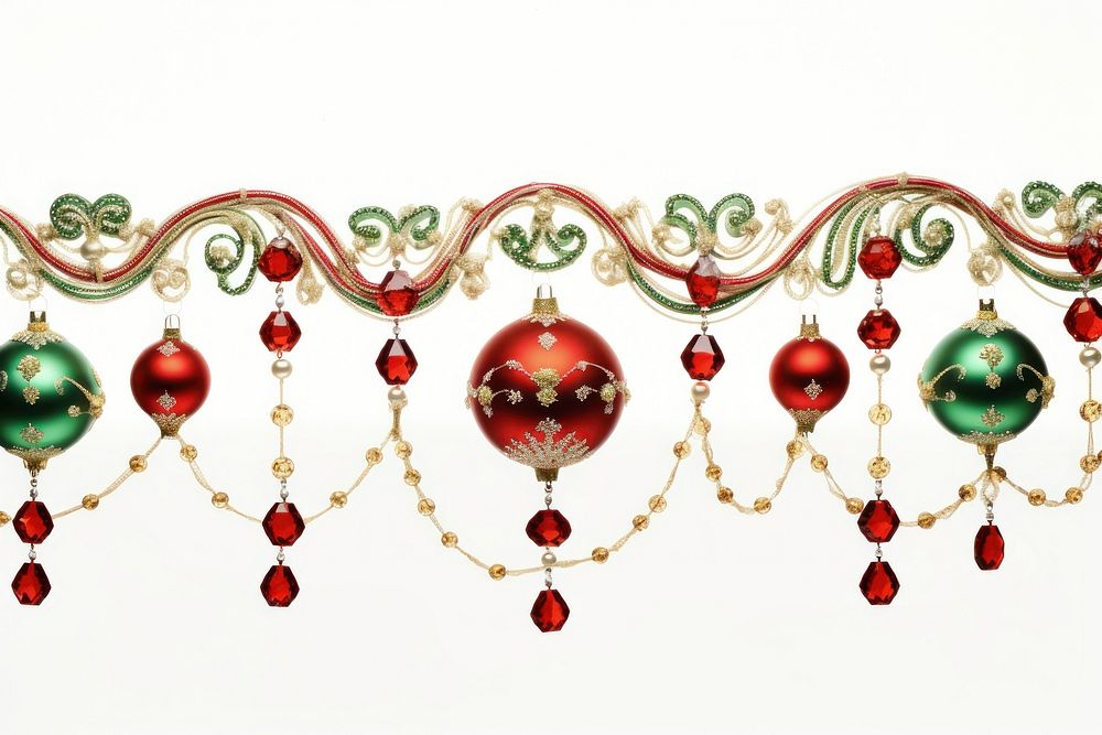 Christmas ornaments jewelry earring hanging.