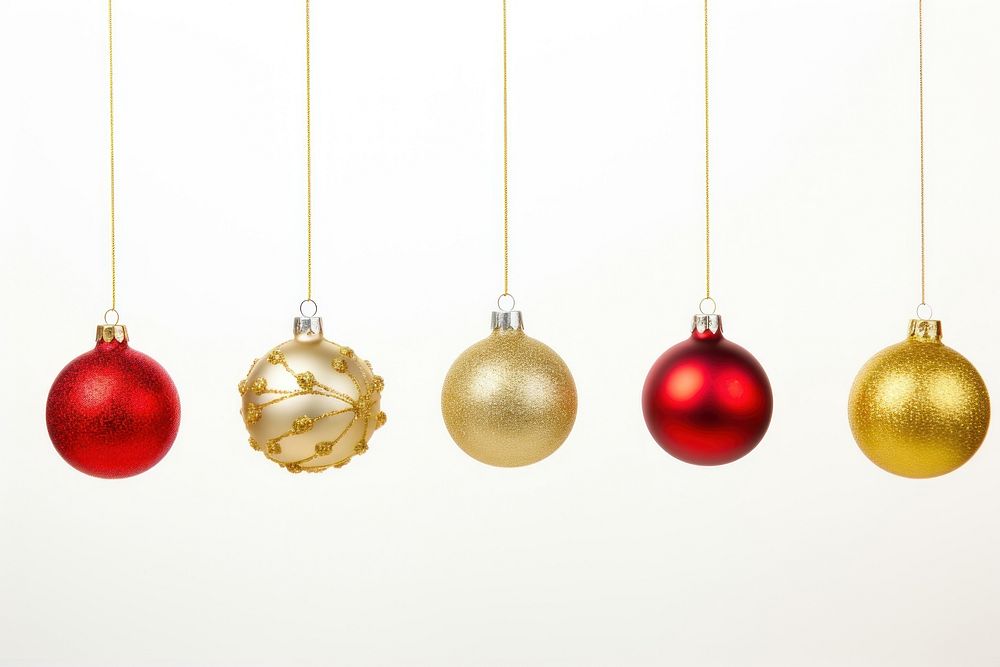 Christmas ornaments hanging jewelry yellow.