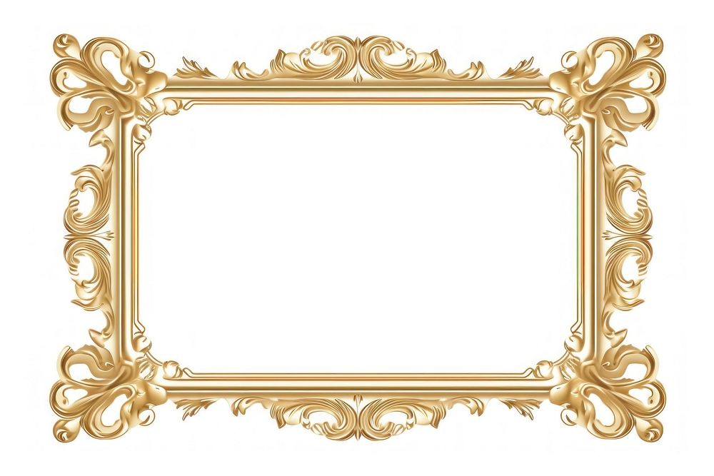 Louis frame backgrounds gold white background.