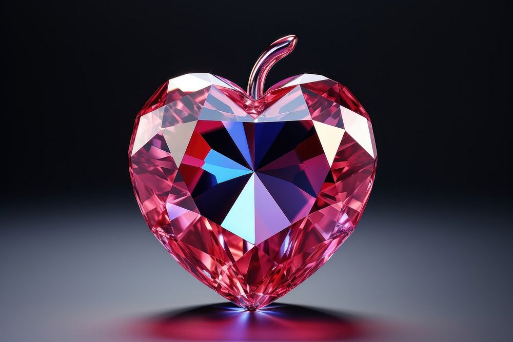 Apple gemstone crystal jewelry.