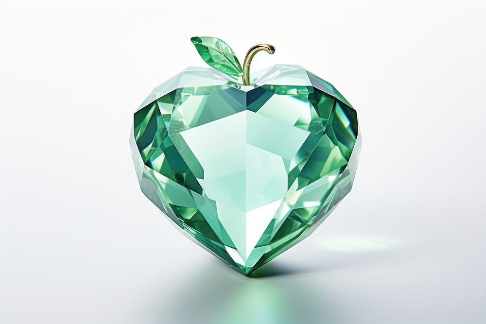 Apple gemstone jewelry crystal.