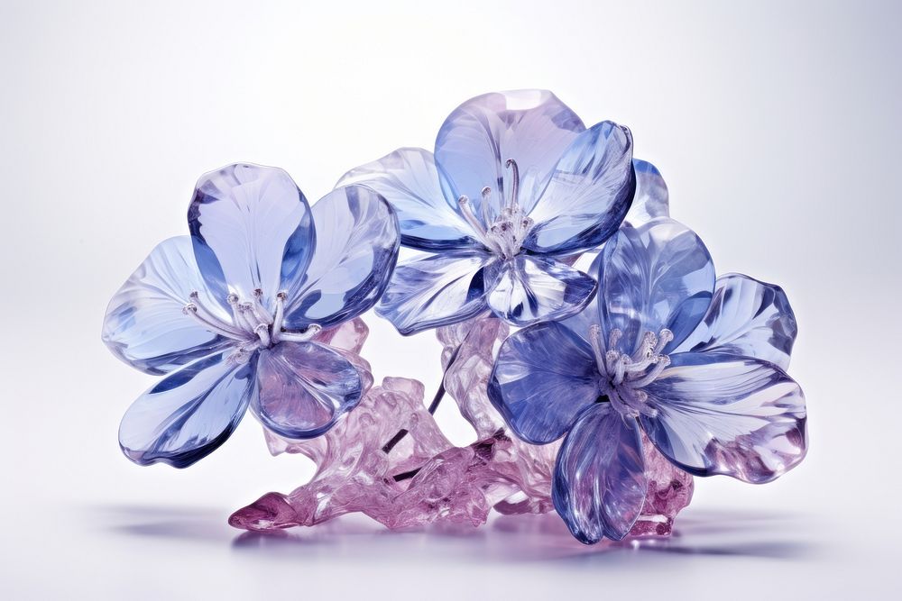 Hydrangea gemstone crystal mineral.