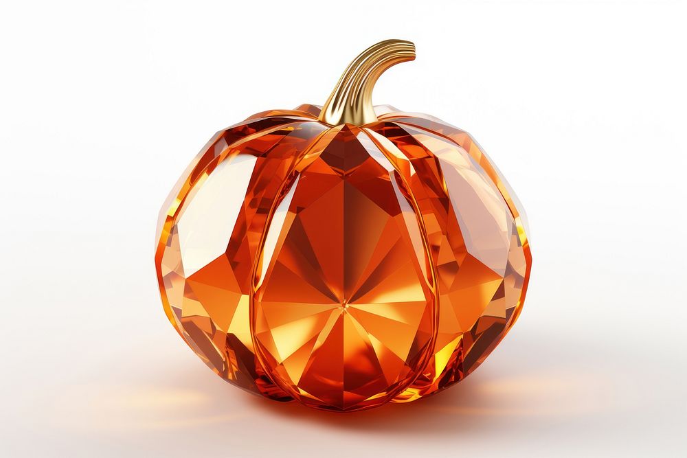 Pumpkin pumpkin gemstone jack-o'-lantern.